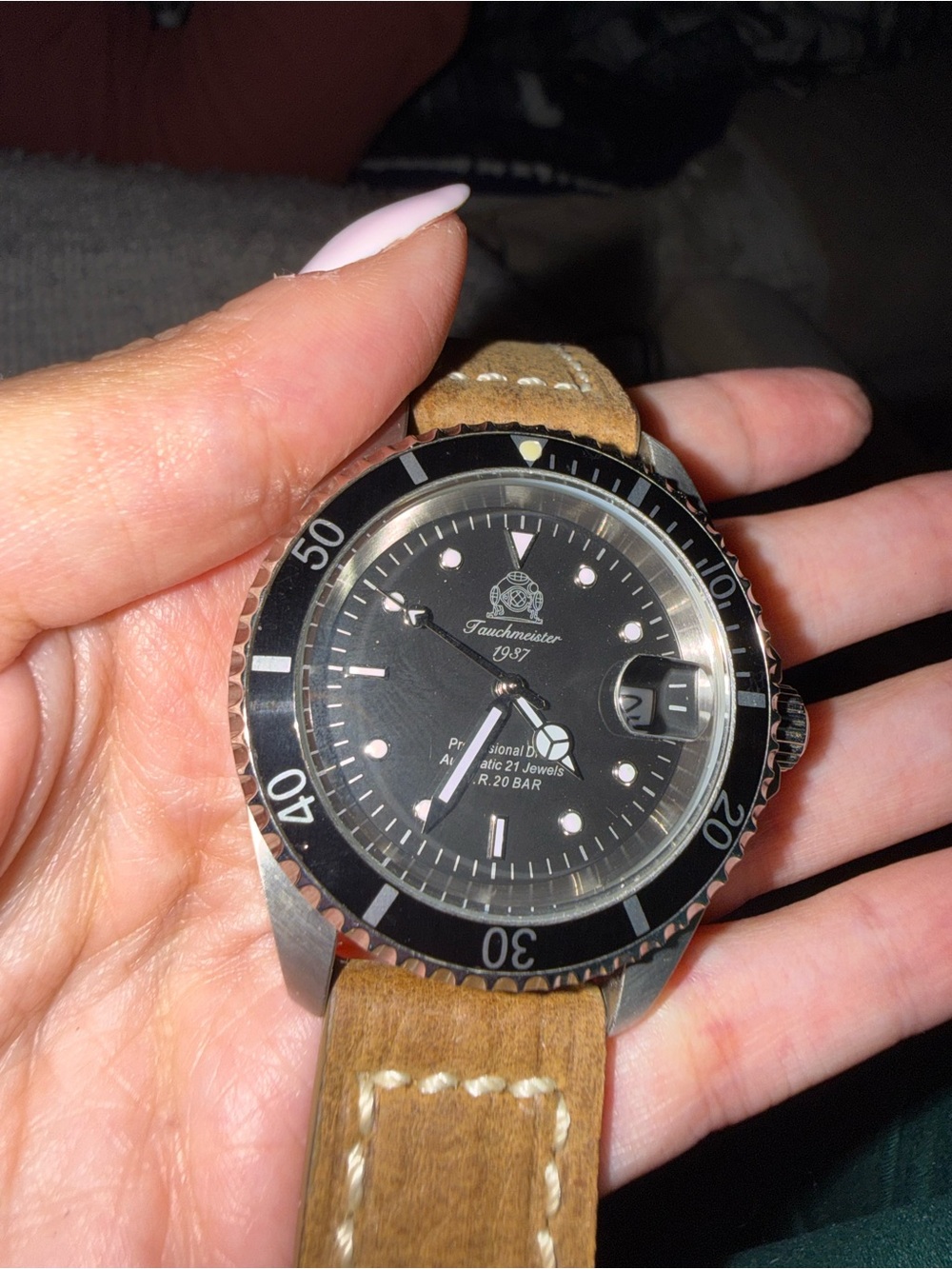 Tauchmeister 1937 T006 Automatic 21 Jewel Diver Watch 200M